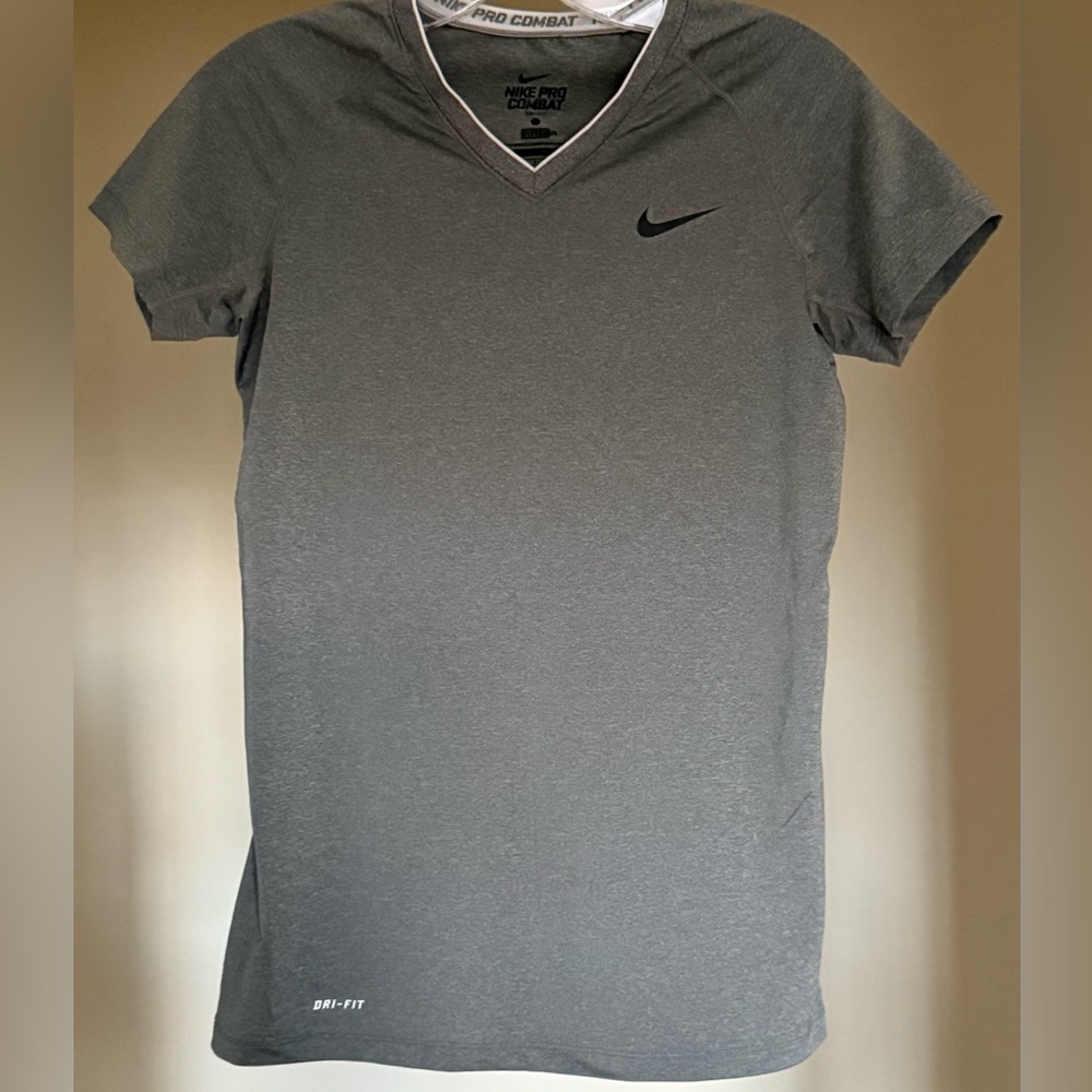 Nike Women's Charcoal Short Sleeve Tee